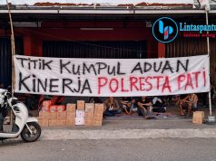 AMPB Buka Titik Kumpul Aduan Kinerja Polresta Pati di Kawasan Ruko Barat Mapolresta