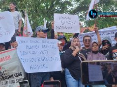 AMPB Demo Polresta Pati, Desak Kepastian Penyelesaian Hukum Sejumlah Kasus