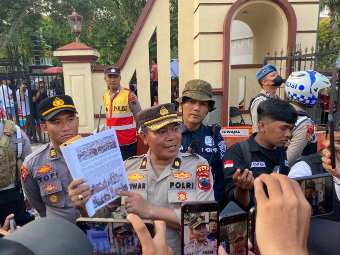 Polresta Pati Jelaskan Legalitas Tanah Tambahmulyo Saat Aksi AMPB, Audiensi Ditolak Massa Aksi