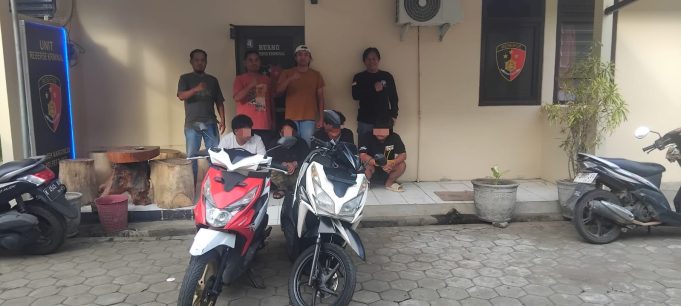 Polresta Pati Berhasil Ungkap Kasus Curanmor di Margorejo, Empat Orang Diamankan