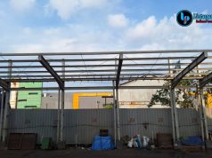 PEDAGANG PASAR BITINGAN PROTES PEMBONGKARAN KANOPI, RSUD KUDUS HENTIKAN SEMENTARA PEKERJAAN