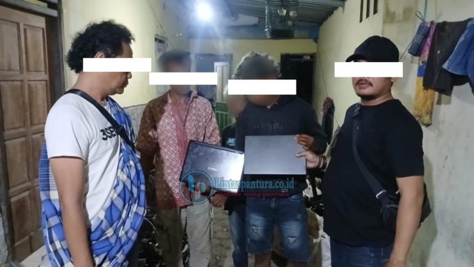 Gasak 6 Laptop SD 2 Mulyoharjo, Dua Pencuri Diringkus Polresta Pati Jelang Subuh
