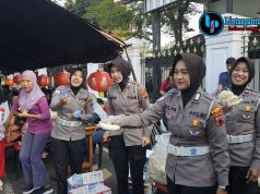 Polresta Pati dan Brimob Bersama Klenteng Hok Tik Bio Bagikan 1.500 Porsi Makan Gratis pada Perayaan Waisak 2570 BE