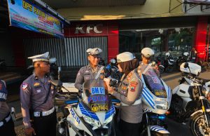 Jelang Operasi Patuh Candi 2026, Satlantas Kudus Periksa Personel dan Kendaraan Dinas