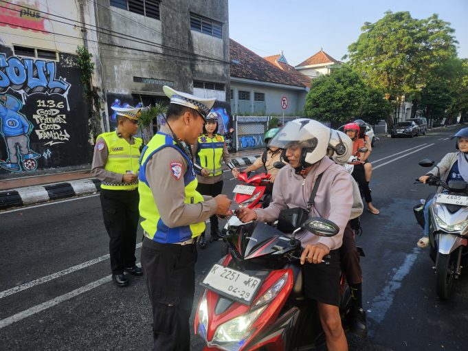 Satlantas Kudus Turun ke Jalan, Operasi Patuh Candi 2026 Segera Dimulai