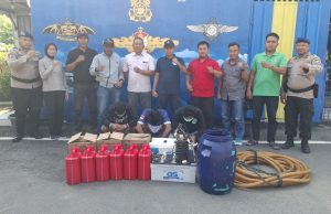 Maling Solar dan Oli Kapal Dibekuk! Satpolairud Pati Ringkus 3 Pelaku di Dermaga Juwana
