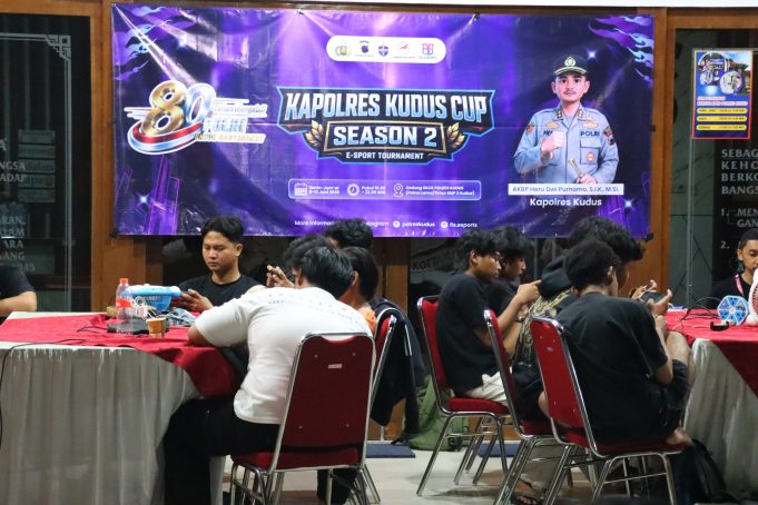 POLISI TURUN KE DUNIA GAME! Tim E-Sport Kudus Siap Guncang Kapolda Jateng Cup 2026