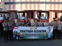 Gebrakan Polresta Pati: 4 Traktor Disalurkan, Petani Makin Kuat Wujudkan Swasembada Pangan