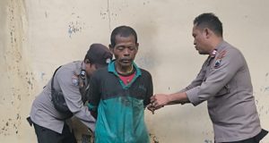 Polisi Amankan Pria Diduga ODGJ Ngamuk dan Hancurkan Rumah Kosong di Tayu