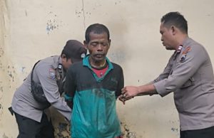 Polisi Amankan Pria Diduga ODGJ Ngamuk dan Hancurkan Rumah Kosong di Tayu