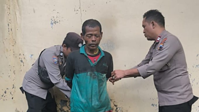 Polisi Amankan Pria Diduga ODGJ Ngamuk dan Hancurkan Rumah Kosong di Tayu