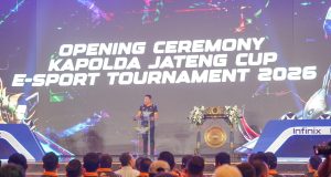Ribuan Gamer Padati De Tjolomadoe! Kapolda Jateng Cup 2026 Resmi Dibuka, Tiket Menuju Kapolri Cup Diperebutkan