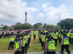 843 Persone Kepung Alun-Alun Pati, Polresta Pilih Dialog Saat Aksi BRIS Menggelar Unjuk Rasa