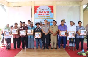 Dari Makam Mbah Gareng Mengalir Harapan Baru, Kapolres Kudus Resmikan Sumur untuk Warga