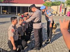 Naik Pangkat Bukan Hadiah! Kapolresta Pati Ingatkan 97 Anggota Soal Amanah dan Integritas