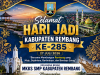 Ucapan selamat Hari Jadi Kabupaten Rembang ke 285