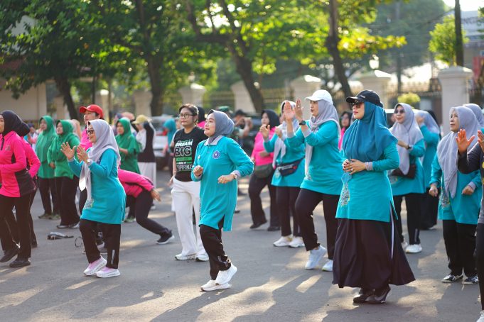 HKG PKK ke-54, TP PKK Pati Ajak Masyarakat Budayakan Hidup Sehat