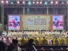 Ribuan Jemaah Padati Alun-alun Simpang Tujuh Kudus, Habib Syech Pimpin Ahbaabul Musthofa Bersholawat