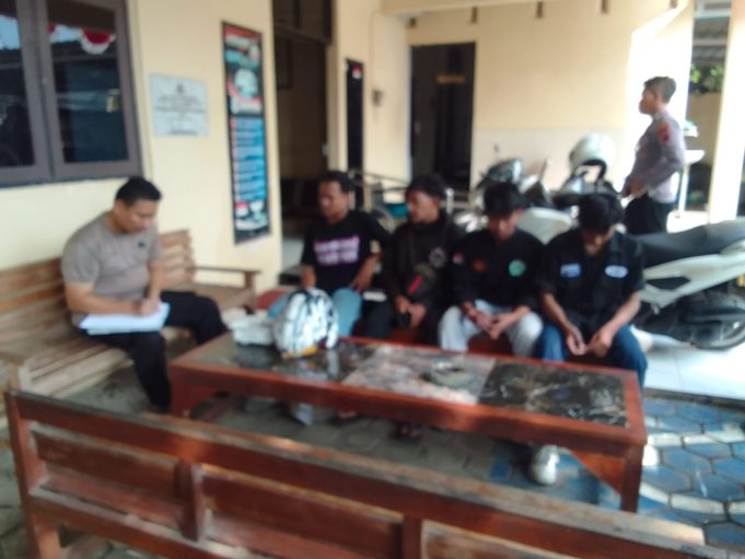 Konvoi Pagar Nusa di Pati Ditertibkan Polisi, Empat Pengendara Diamankan