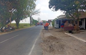 DPUTR Pati Kebut Rehabilitasi Jalan Winong–Jakenan, Progres Pelapisan Aspal Capai 30 Persen