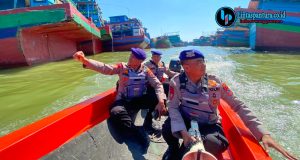 Rawan Berujung Petaka! Aktivitas Las Kapal di Juwana Jadi Perhatian Polairud Polresta Pati