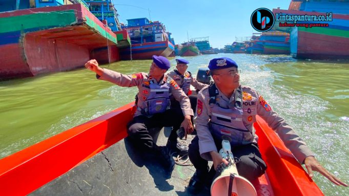 Rawan Berujung Petaka! Aktivitas Las Kapal di Juwana Jadi Perhatian Polairud Polresta Pati