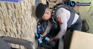 Operasi Senyap Berujung Sitaan! Polisi Temukan Puluhan Botol Miras di Tiga Warung Pati