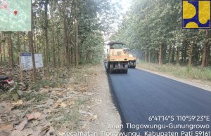 Rehabilitasi Dua Ruas Jalan di Tlogowungu Rampung Lebih Cepat dari Jadwal