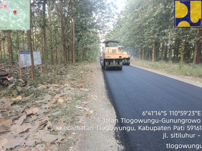 Rehabilitasi Dua Ruas Jalan di Tlogowungu Rampung Lebih Cepat dari Jadwal
