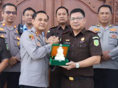 BUKAN SEKADAR SILATURAHMI, Kapolres Kudus & Kajari Perkuat Penegakan Hukum