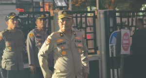 Hari Ke-2 Pelayanan Aksi AMPB Berjalan Aman dan Tertib, Plh. Wakapolresta Pati Tegaskan Larangan Pembakaran Ban Saat Unjuk Rasa