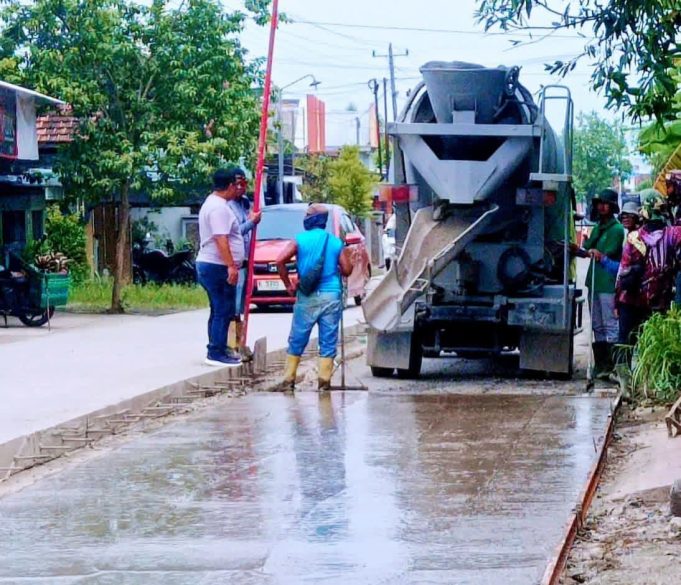 Pengecoran Jalan Tluwah–Sembaturagung Segera Dimulai, Pengendara Diminta Lewat Jalur Alternatif