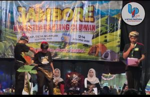 “Gedabrus” MTs Manbaul Falah Desa Gerit Tuai Pujian di Pentas Seni Jambore Kwarran Cluwak