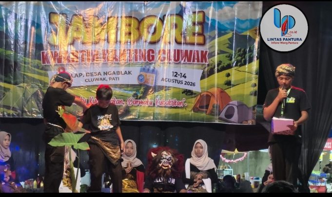 “Gedabrus” MTs Manbaul Falah Desa Gerit Tuai Pujian di Pentas Seni Jambore Kwarran Cluwak