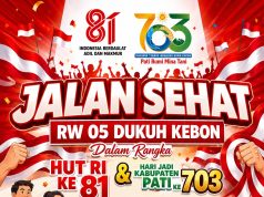 Rayakan HUT RI ke-81, Panitia Jalan Santai RW 5 Wedarijaksa Siapkan Tiga Ekor Kambing sebagai Hadiah Utama