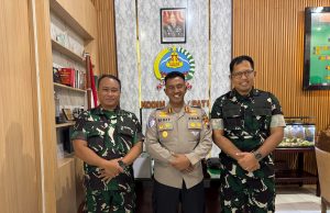TNI-POLRI MAKIN SOLID! KAPOLRESTA PATI SAMBANGI MAKODIM DAN SUBDENPOM