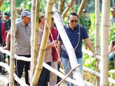 Rusak Akibat Diterjang Banjir, Jembatan Penghubung Wedusan – Lendoh Segera Diperbaiki dan Diperlebar