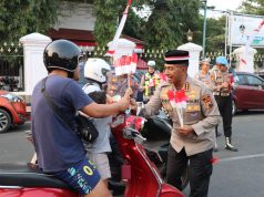 Merah Putih Berkibar Serentak! Polresta Pati Sebar 11.000 Bendera Jelang HUT RI ke-81