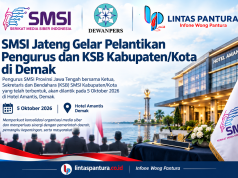 SMSI Jateng Akan Gelar Pelantikan Pengurus dan KSB Kabupaten/Kota di Demak