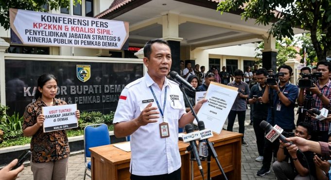 KP2KKN dan Koalisi Sipil Selidiki Dugaan Transaksi Jabatan dan Rangkap Jabatan di Lingkungan Pemkab Demak
