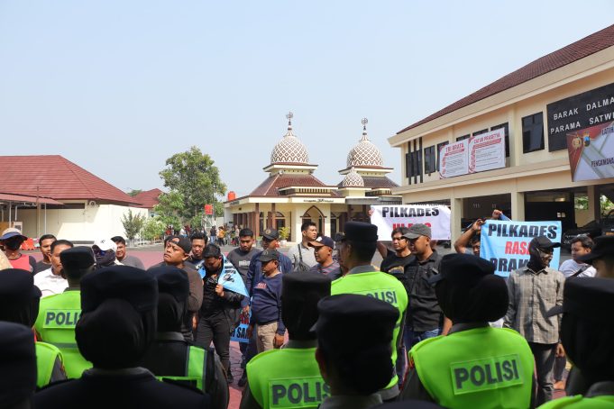 Simulasi Pilkades Ricuh di Grobogan, Polisi Kerahkan Dalmas hingga Raimas Antisipasi Kerusuhan