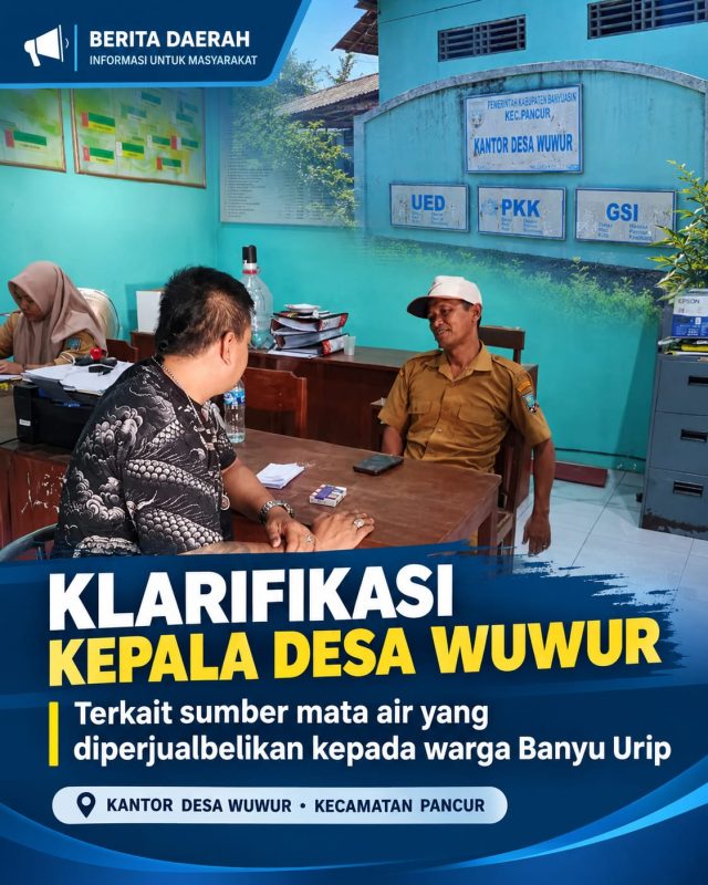 Viral…,Diduga Belum Kantongi Izin Usaha Mata Air di Desa Wuwur Jadi Sorotan Aktivis …